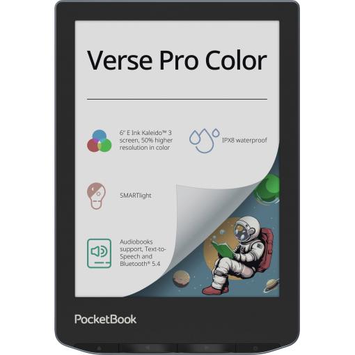 PocketBook Verse Pro Color Čtečka e-knih 15.2 cm (6 palec) šedá