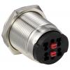 TRU COMPONENTS ONPOW6319F-10Z/Q/S, TC-13224188 tlačítko, 19 mm, 36 V DC/AC, 2 A, 1 ks