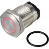 TRU COMPONENTS ONPOW6316F-10E/Q/R/12V/S, TC-13224144 tlačítko, 16 mm, 36 V DC/AC, 2 A, 1 ks