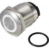 TRU COMPONENTS ONPOW6319F-10E/Q/W/12V/S, TC-13224208 tlačítko, 19 mm, 36 V DC/AC, 2 A, 1 ks