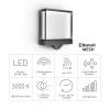 Steinel LED AUSSENLEUCHTE L 40 SC ANT 085247 venkovní nástěnné LED osvětlení s PIR detektorem LED žádná 12.9 W antracitově šedá