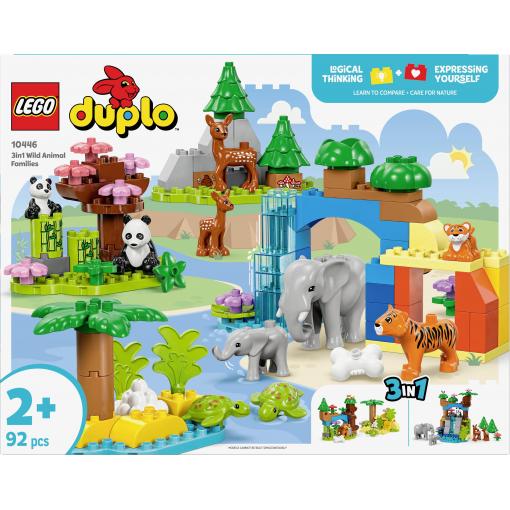 10446 LEGO® DUPLO® Sada 3 v 1 pro divoce žijící zvířata
