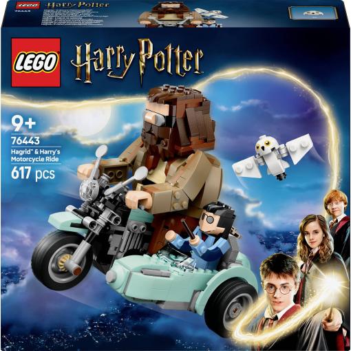 76443 LEGO® HARRY POTTER™ Hagrids a Harrys Motortour