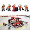 60443 LEGO® CITY F1® stojan na reproduktor s Boxencrew a Ferrari Flitzer
