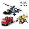 60462 LEGO® CITY Kombinovaná sada s vrtulníkem, hasicím autem a ponorkou