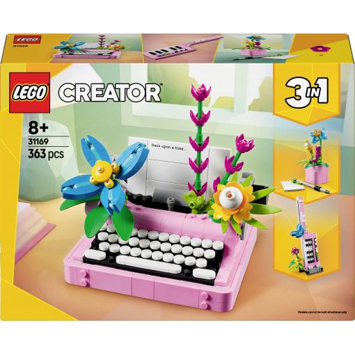 31169 LEGO® CREATOR Psací stroj s květinami