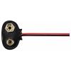 TRU COMPONENTS TC-13220520 bateriový klip 1x 9 V tlačítkové připojení (d x š) 26 mm x 19 mm