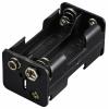 TRU COMPONENTS TC-13220540 bateriový držák 4x AA tlačítkové připojení (d x š x v) 61 x 32 x 29 mm