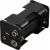 TRU COMPONENTS TC-13220540 bateriový držák 4x AA tlačítkové připojení (d x š x v) 61 x 32 x 29 mm
