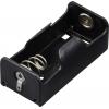 TRU COMPONENTS TC-13220488 bateriový držák 1x Malé mono pájený konektor (d x š x v) 60 x 28 x 22 mm