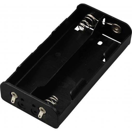 TRU COMPONENTS TC-13220500 bateriový držák 4x Malé mono pájený konektor (d x š x v) 111 x 55 x 23 mm