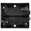 TRU COMPONENTS TC-13220492 bateriový držák 2x Malé mono tlačítkové připojení (d x š x v) 63 x 54 x 22 mm