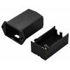 TRU COMPONENTS TC-13220600 bateriový držák 1x 9 V pájený konektor (d x š x v) 58 x 53 x 28 mm