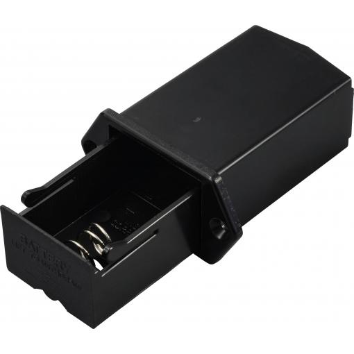 TRU COMPONENTS TC-13220600 bateriový držák 1x 9 V pájený konektor (d x š x v) 58 x 53 x 28 mm