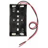 TRU COMPONENTS TC-13220616 bateriový držák 2x AA kabel (d x š x v) 60 x 33 x 14.6 mm
