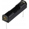 TRU COMPONENTS TC-13220560 bateriový držák 1x AAA póly kontaktu (d x š x v) 50 x 13 x 12 mm