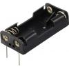 TRU COMPONENTS TC-13220572 bateriový držák 2x AAA póly kontaktu (d x š x v) 51 x 24 x 12 mm