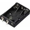 TRU COMPONENTS TC-13220576 bateriový držák 3x AAA pájený konektor (d x š x v) 52 x 37 x 13 mm