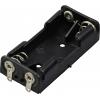 TRU COMPONENTS TC-13220568 bateriový držák 2x AAA pájený konektor (d x š x v) 51 x 24 x 12 mm