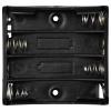 TRU COMPONENTS TC-13220584 bateriový držák 4x AAA pájený konektor (d x š x v) 52 x 49 x 13 mm