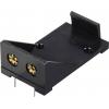TRU COMPONENTS TC-13220596 bateriový držák 1x 9 V póly kontaktu (d x š x v) 55 x 31 x 21 mm