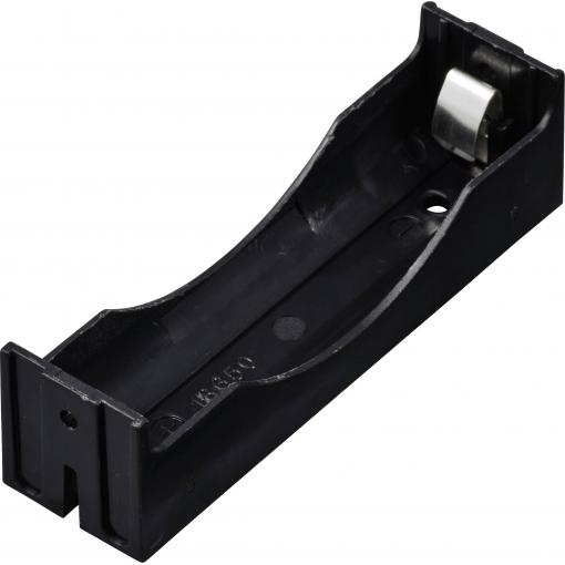 TRU COMPONENTS TC-13220692 bateriový držák 1x 18650 póly kontaktu (d x š x v) 78 x 21 x 21 mm