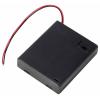 TRU COMPONENTS TC-13220640 bateriový držák 4x AA kabel (d x š x v) 70 x 64.8 x 19 mm