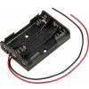 TRU COMPONENTS TC-13220668 bateriový držák 3x AAA kabel (d x š x v) 51 x 35 x 12 mm