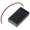 TRU COMPONENTS TC-13220672 bateriový držák 3x AAA kabel (d x š x v) 63 x 37 x 17 mm