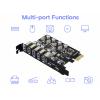 Renkforce RF-6613198 5 + 2 porty karta USB 3.0 USB 3.0, USB-C™ (USB 3.2 Gen 1) PCIe x1