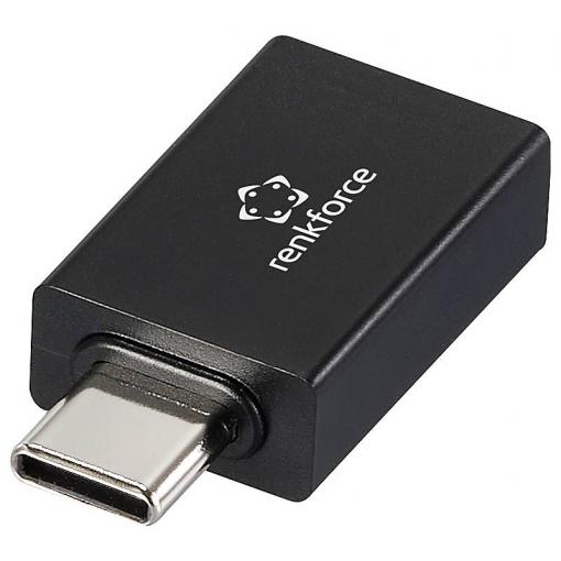 Renkforce Blokátor datových přenosů přes USB adaptér [1x USB-C® zástrčka - 1x USB-C® zásuvka] RF-6615900