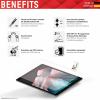 DISPLEX Tablet Glass ochranné sklo na displej smartphonu Apple iPad 10.9 (10. Gen, 2022) 1 ks Chránící proti otiskům prstů, odolné vůči poškrábání 01754