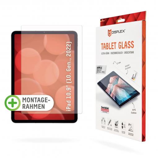DISPLEX Tablet Glass ochranné sklo na displej smartphonu Apple iPad 10.9 (10. Gen, 2022) 1 ks Chránící proti otiskům prstů, odolné vůči poškrábání 01754