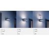Steinel LED AUSSENLEUCHTE L 810 SC SI 087562 venkovní nástěnné LED osvětlení s PIR detektorem žádná 9.8 W LED stříbrná