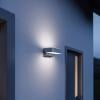 Steinel LED AUSSENLEUCHTE L 810 SC SI 087562 venkovní nástěnné LED osvětlení s PIR detektorem žádná 9.8 W LED stříbrná
