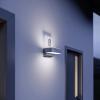 Steinel LED AUSSENLEUCHTE L 820 SC SI 087579 venkovní nástěnné LED osvětlení s PIR detektorem žádná 9.8 W LED stříbrná