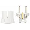 Sygonix SY-6618466 zástrčka polypropylen (PP) 250 V/AC bílá