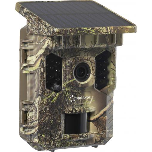 Renkforce RF-HC-800 Fotopast 32 Megapixel Wi-Fi, vč. solární nabíječky s Li-Ion akumulátorem standardní zelená (hedvábně matná)