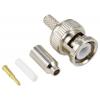 TRU COMPONENTS TC-12885928 BNC konektor zástrčka, rovná 50 Ω 1 ks