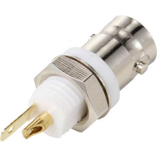 TRU COMPONENTS TC-12885924 BNC konektor zásuvka, vestavná vertikální 50 Ω 1 ks