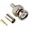 TRU COMPONENTS TC-12885936 BNC konektor zástrčka, rovná 50 Ω 1 ks