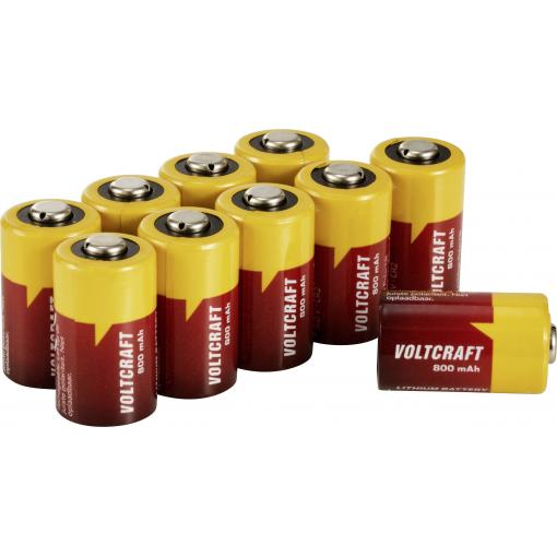 VOLTCRAFT CR2 fotobaterie CR 2 lithiová 800 mAh 3 V 10 ks