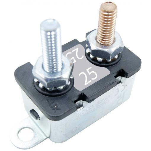 PARTS PTTC001-102-0111C2T325 Jistič, 12 V/DC, 24 V/DC, 50 V/DC, 25 A, 12.5 A, 6 A, 1 ks
