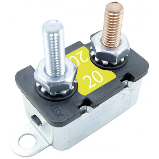 PARTS PTTC001-102-0111C2T320 Jistič, 12 V/DC, 24 V/DC, 50 V/DC, 20 A, 10 A, 4.8 A, 1 ks