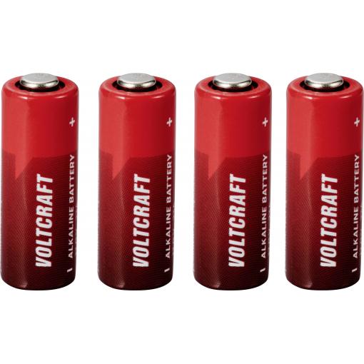 VOLTCRAFT VC-16107975 speciální typ baterie 23 A Hořejšek tlačítka alkalicko-manganová 12 V 50 mAh 4 ks