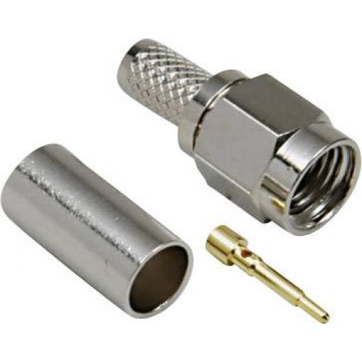 BKL Electronic 0409005 0409005 SMA konektor zástrčka, rovná 50 Ω 1 ks