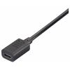 Renkforce USB-C® kabelový adaptér [1x USB-C® zásuvka - 1x Svorka] RF-6443954 30 cm PVC plášť