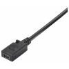 Renkforce USB 2.0 kabelový adaptér [1x mini USB 2.0 zásuvka B - 1x Svorka] RF-6443962 30 cm PVC plášť