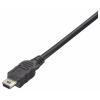 Renkforce USB 2.0 kabelový adaptér [1x mini USB 2.0 zástrčka B - 1x Svorka] RF-6443960 30 cm PVC plášť