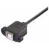 Renkforce USB 2.0 kabelový adaptér [1x USB 2.0 zásuvka B - 1x Svorka] RF-6443972 30 cm PVC plášť